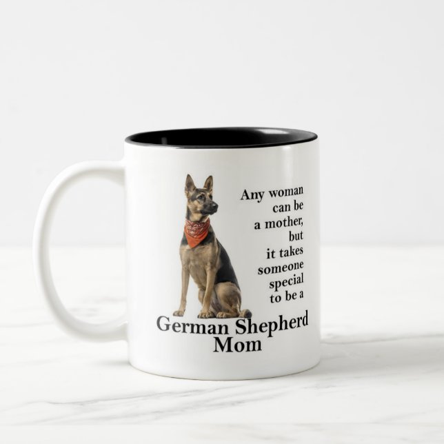 Tasse de maman de berger allemand (Gauche)
