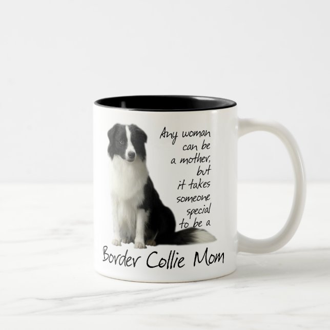 Tasse de maman de border collie (Droit)
