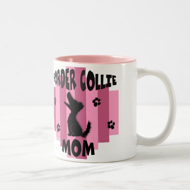 Tasse de maman de border collie (Droit)