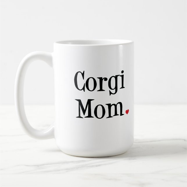 Tasse de maman de corgi (Gauche)