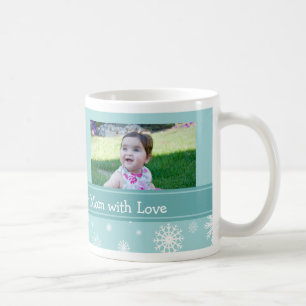 Tasse de maman de Joyeux Noël de flocons de neige