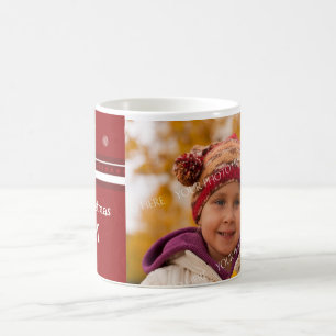 Tasse de maman de Joyeux Noël de photo