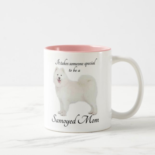 Tasse de maman de Samoyed (Droit)