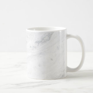 Tasse de marbre blanche