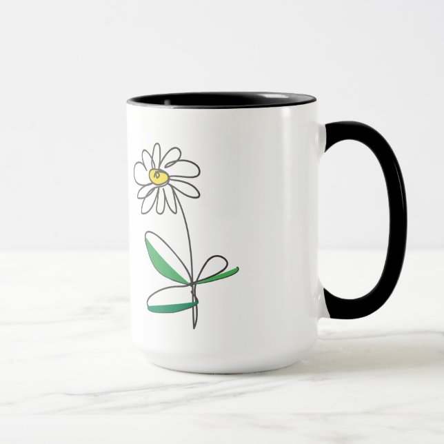 Tasse de marguerite (Droite)