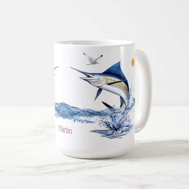 Tasse de Marlin (Devant droit)