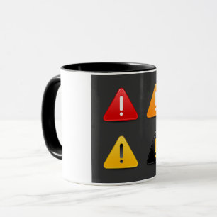 Tasse de marques d'exclamation