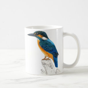 Tasse de martin-pêcheur