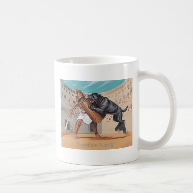 Tasse de mastiff de Neopolitan (Droite)
