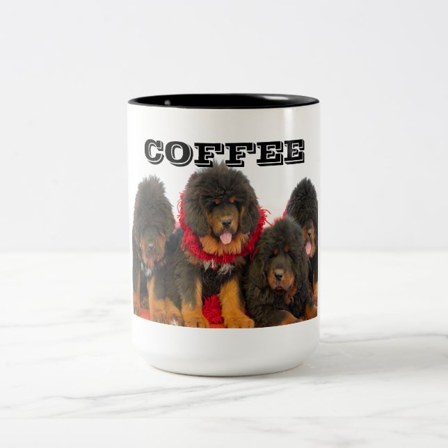 Tasse de mastiff tibétain (Centre)