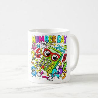 Tasse de mathématiques pour la Journée des nombres