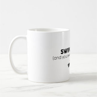 Tasse de matière inflammable pour vous droite de