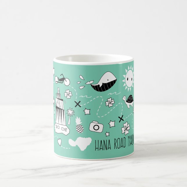 Tasse "de Maui de route de Hana" (Centre)