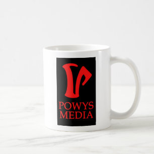 Tasse de médias de Powys (logo 2)