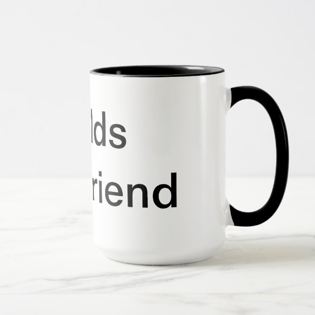Tasse de meilleur ami des mondes (Droite)