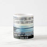 Tasse de Meme de 36:26 d'Ezekiel