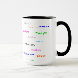 Tasse de Merci, colorée
