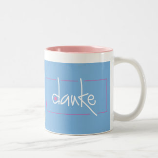 Tasse de Merci de Danke dans toute langue