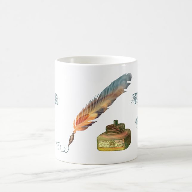 Tasse de Merci de stylo de plume (Centre)