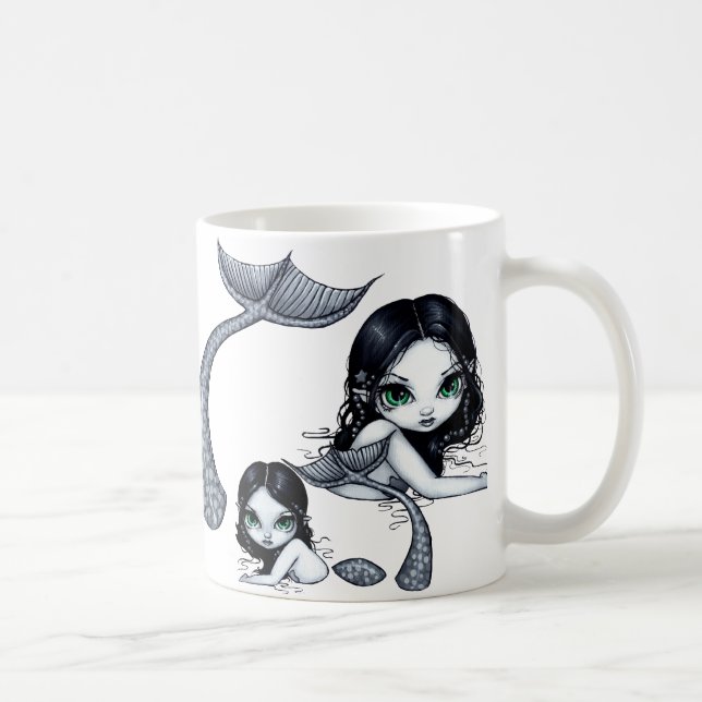 Tasse de mère et "d'enfant de sirène" (Droite)