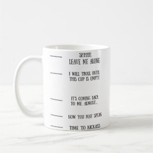 Tasse de mètre de café