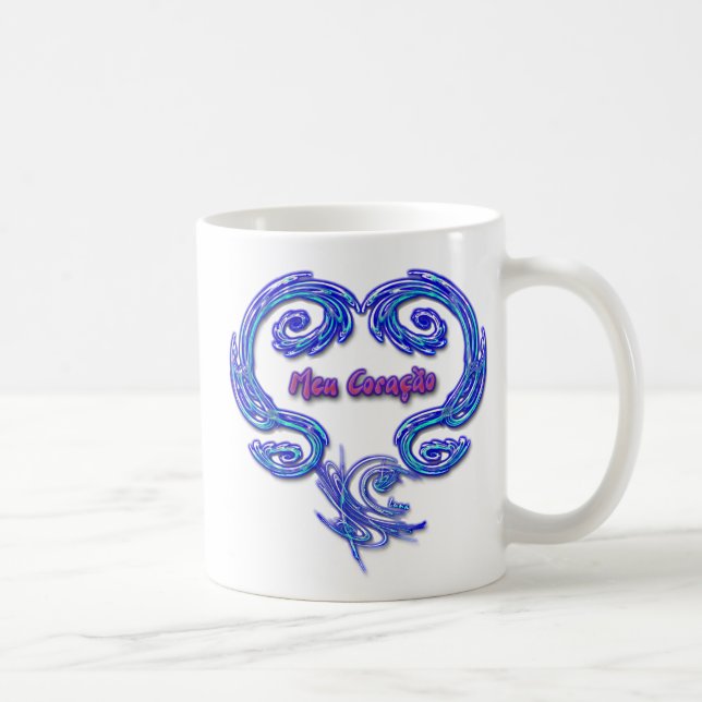 Tasse de Meu Coracao (portugaise) (Droite)