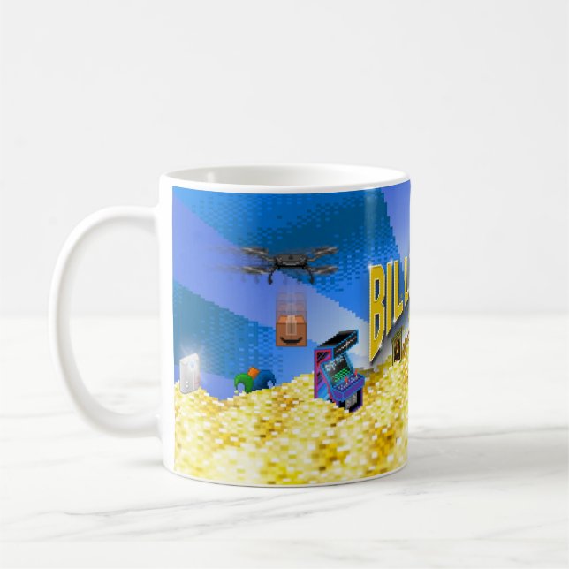 Tasse de milliardaire de Bitcoin (Gauche)