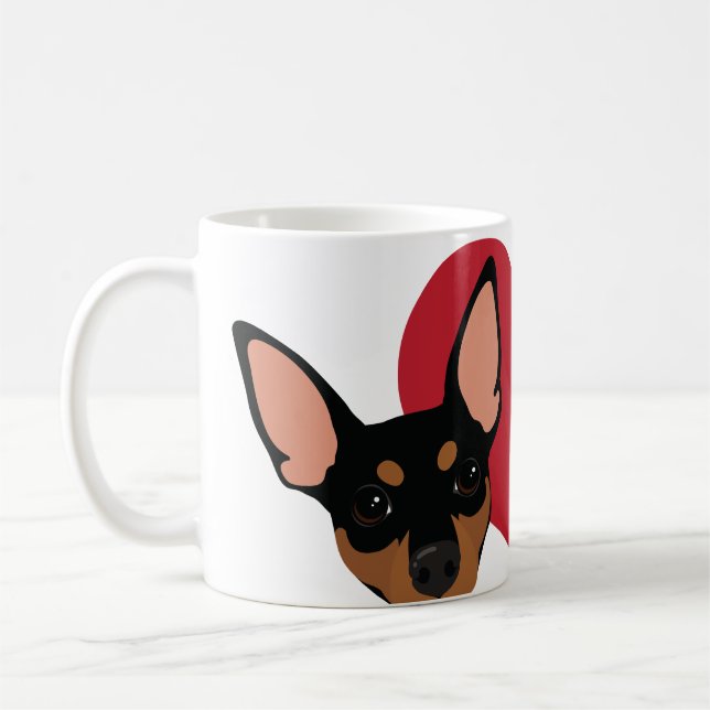 Tasse de MINUTE de PIN de café classique FIER de (Gauche)