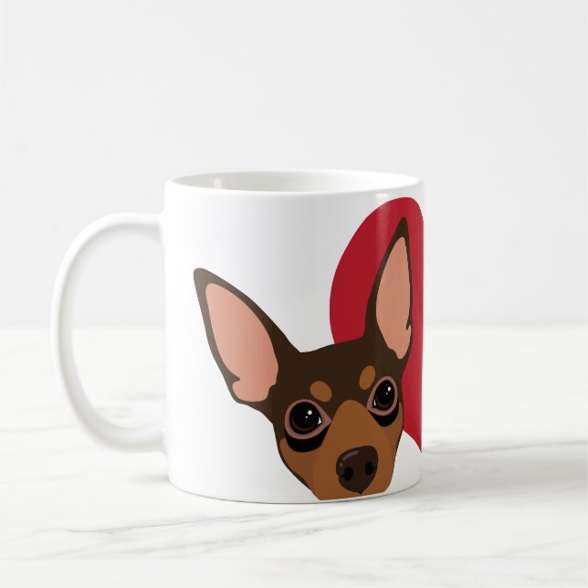 Tasse de MINUTE de PIN de café classique FIER de (Gauche)