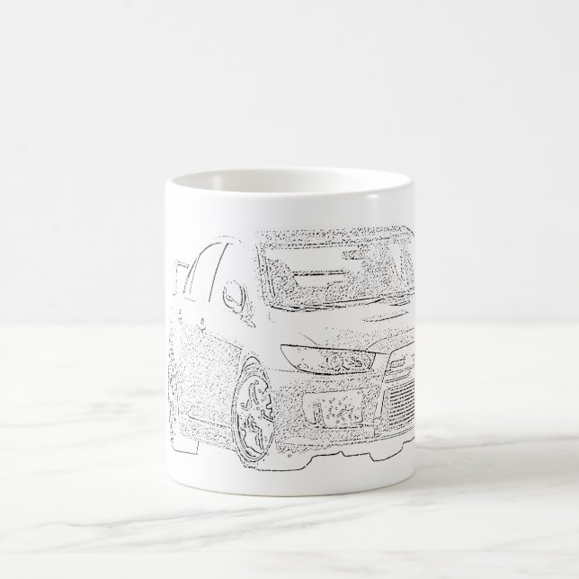 Tasse de Mitsubishi Evo (Centre)