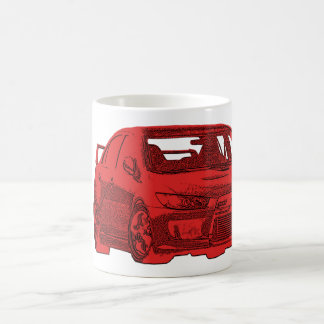 Tasse de Mitsubishi Evo