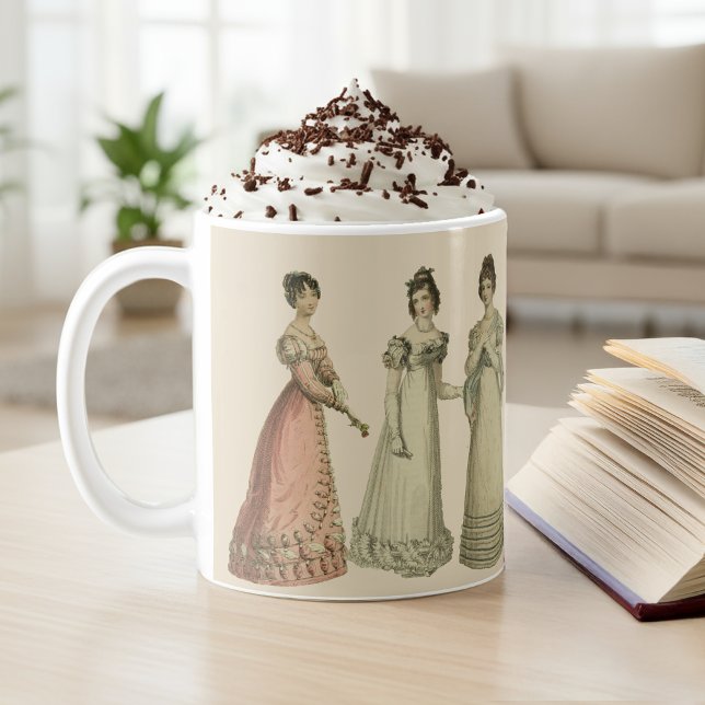 Tasse de mode Régence pour les fans de Jane Austen (Créateur téléchargé)