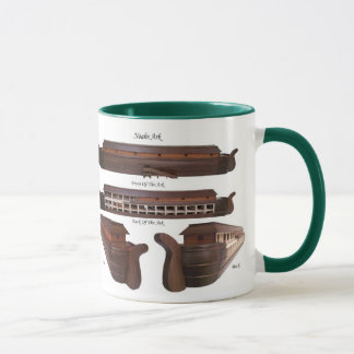 Tasse de modèle d'arche de Noahs