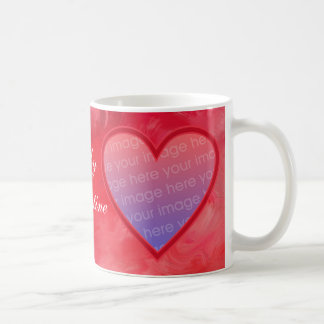 Tasse de modèle photo de Valentine - customisée