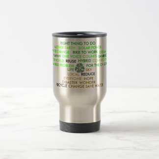Tasse de mot d'arbre