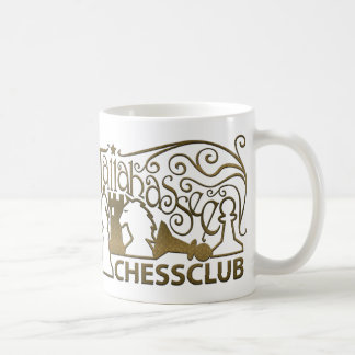 Tasse de motif d'or