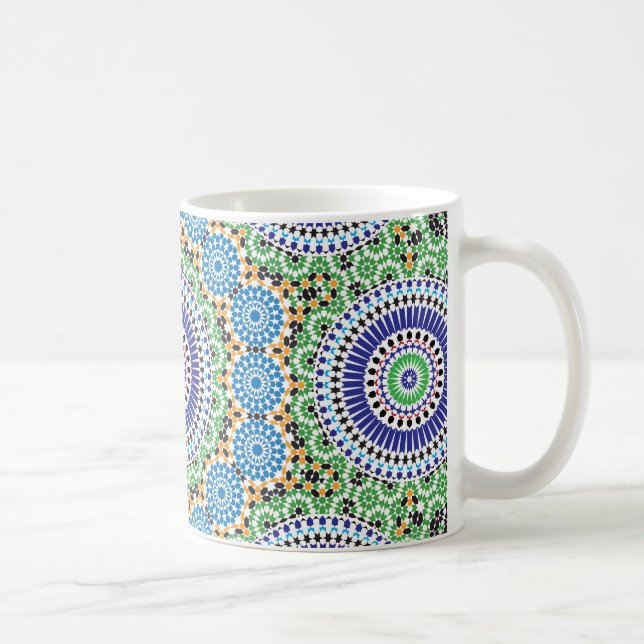 Tasse de motif du Maroc (Droite)