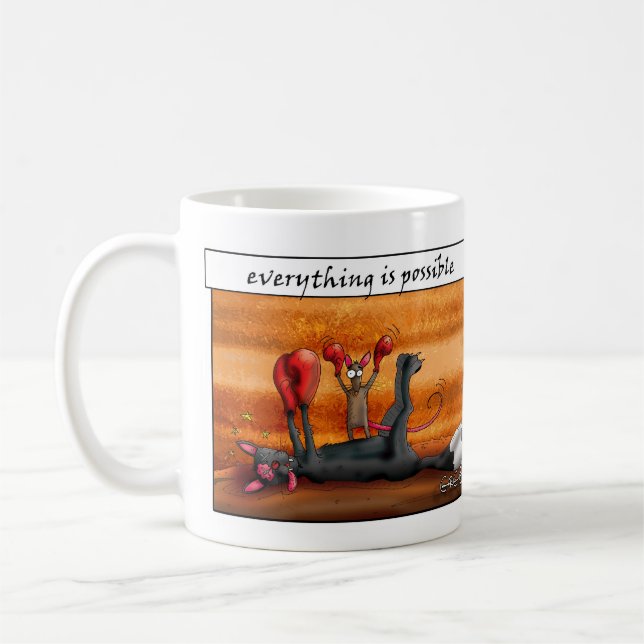 Tasse de motivation drôle (Gauche)