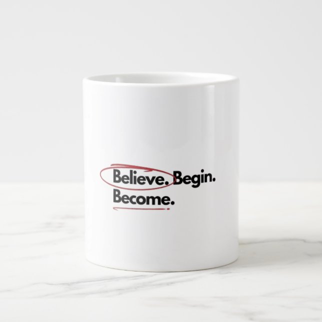 tasse de motivation, tasse de café inspirante, vou (Devant)