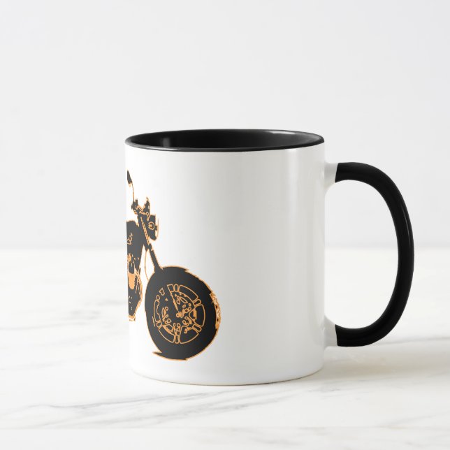 Tasse de moto de Guzzi (Droite)