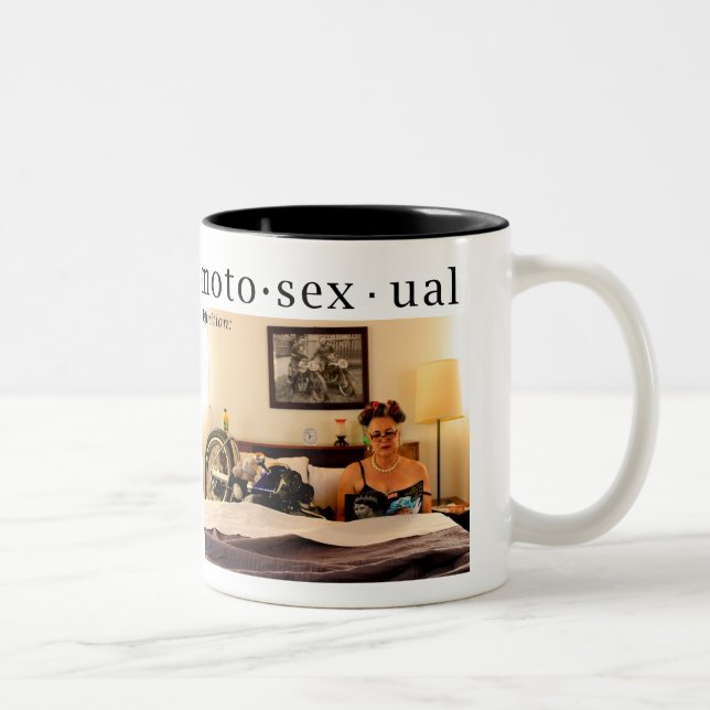 Tasse de Motosexual de motos et de vêtements (Droit)