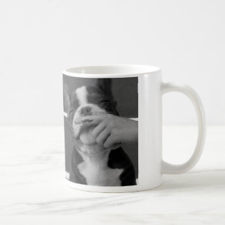 Tasse de moustache de bouledogue français