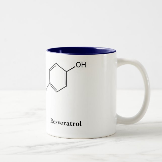 Tasse de myrtille de Resveratrol (Droit)