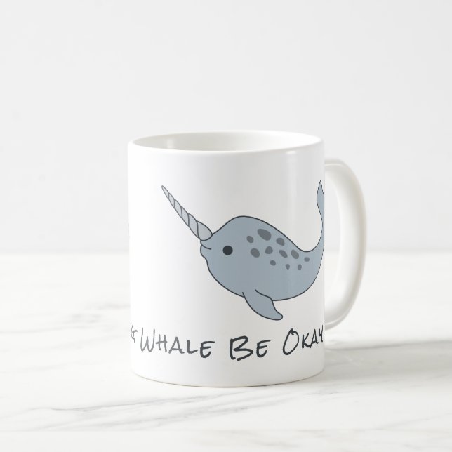 Tasse de Narwhal (Devant droit)