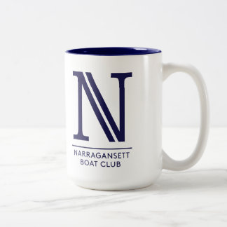 Tasse de NBC avec la crête et le logo de N