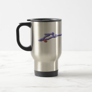 Tasse de néon de skieur de l'eau de slalom