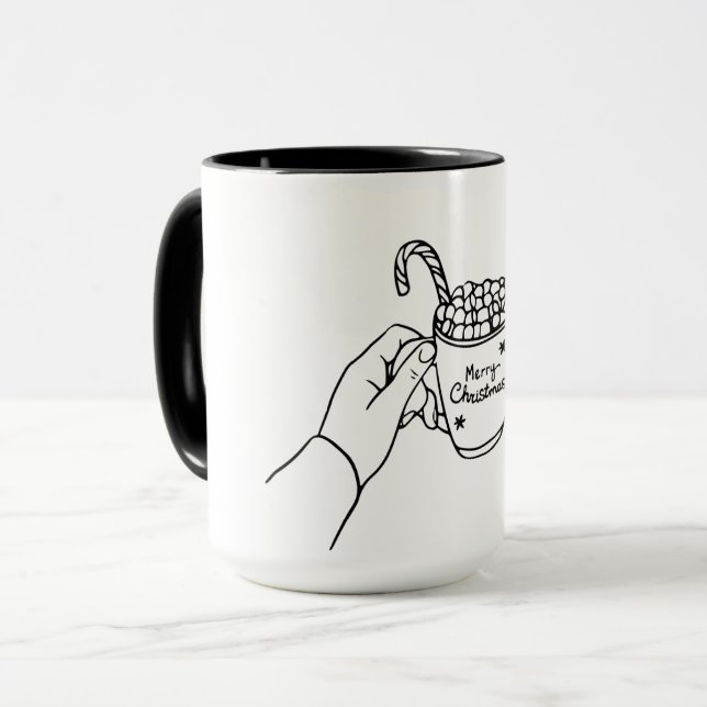 Tasse de Noël (Devant gauche)