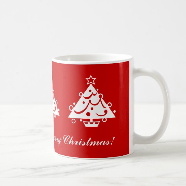 Tasse de Noël avec des salutations personnalisées (Droite)