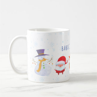 Tasse de Noël avec Père Noël et mignons amis des a