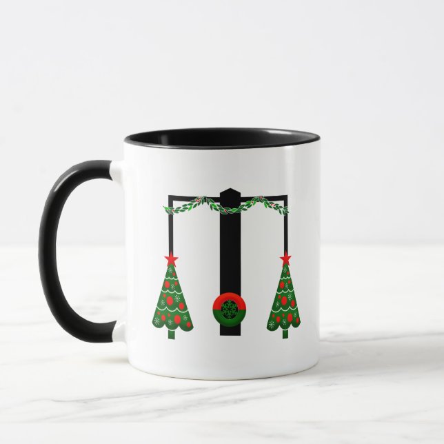 Tasse de Noël d'avocat (Gauche)